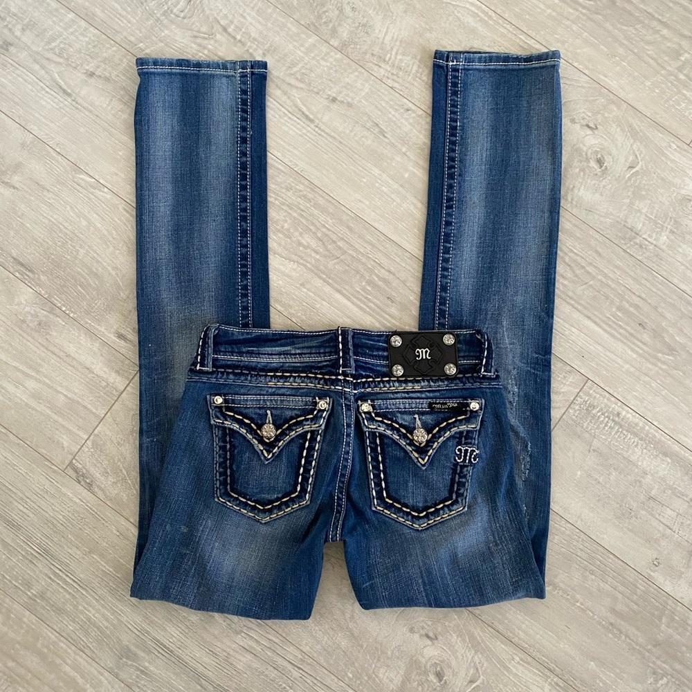 Miss Me Straight Leg Jeans Size 26